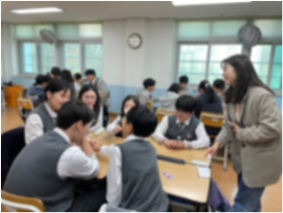 2025년 교육복지사업 1학년 학급응집력 프로그램 사진
