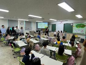 물향기초등학교, 학부모공개수업으로 교육 신뢰 다져