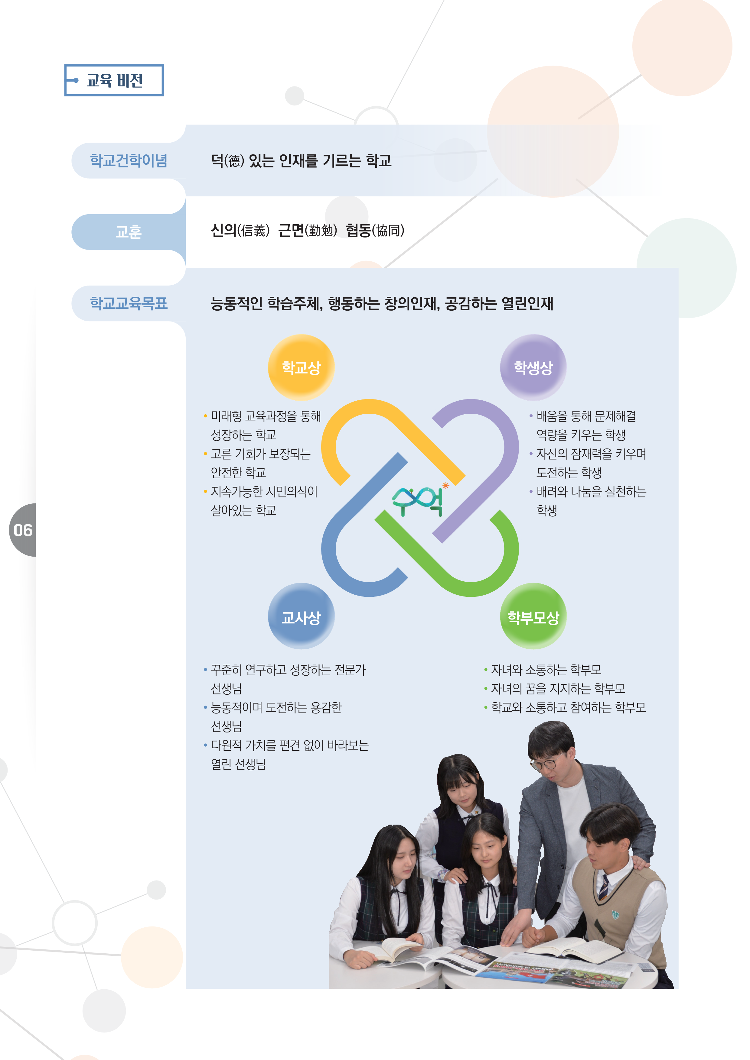 교육비전 팜플렛