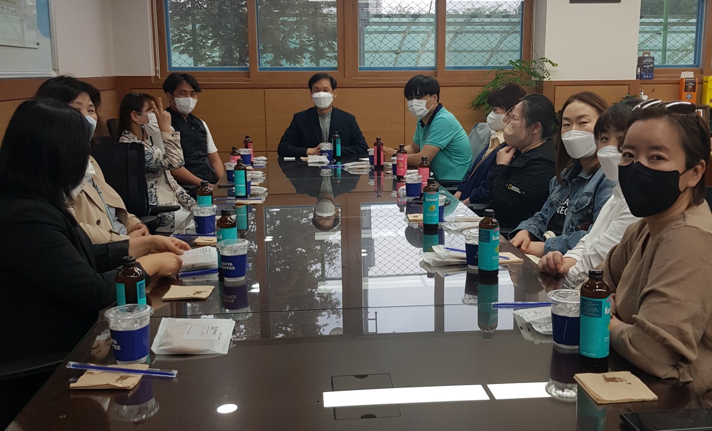 교장선생님&레슬링부 학부모 간담회
